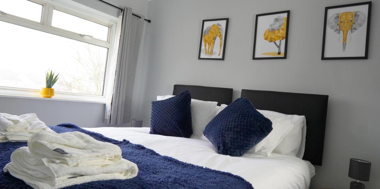 Portobello House - Four Bedroom House Perfect For Contractors - Sleeps 6 - Free Parking Wolverhampton Buitenkant foto